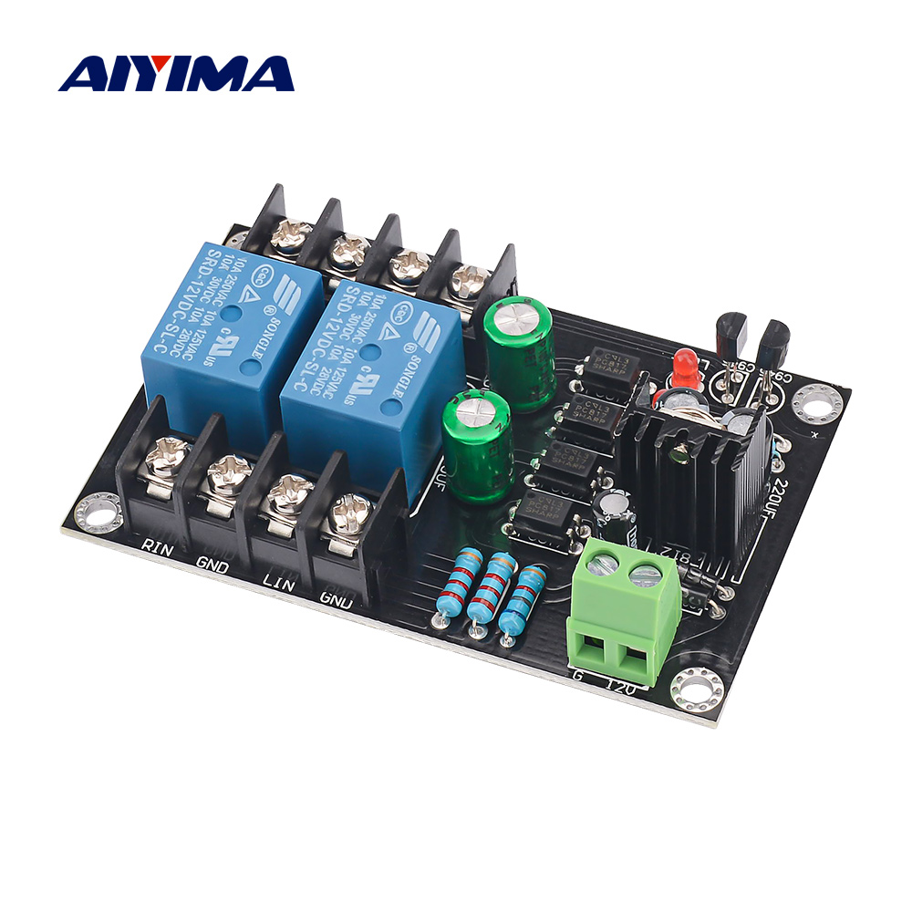 Home Cinema Ampli - AIYIMA 2.0 デジタルアンプスピーカー保護ボードホームシアタークラス D パワーアンプオーディオサウンドスピーカー保護ボード