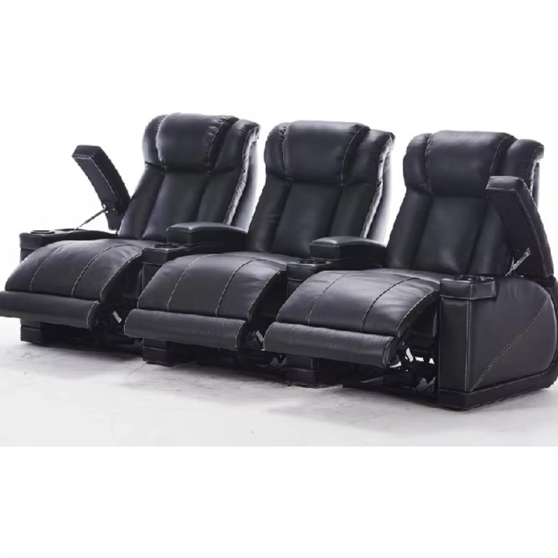 Home Cinema Recliners - 高級セクショナルホームシアターシネマリクライニングソファ（スマートコンソールカップホルダー付き）