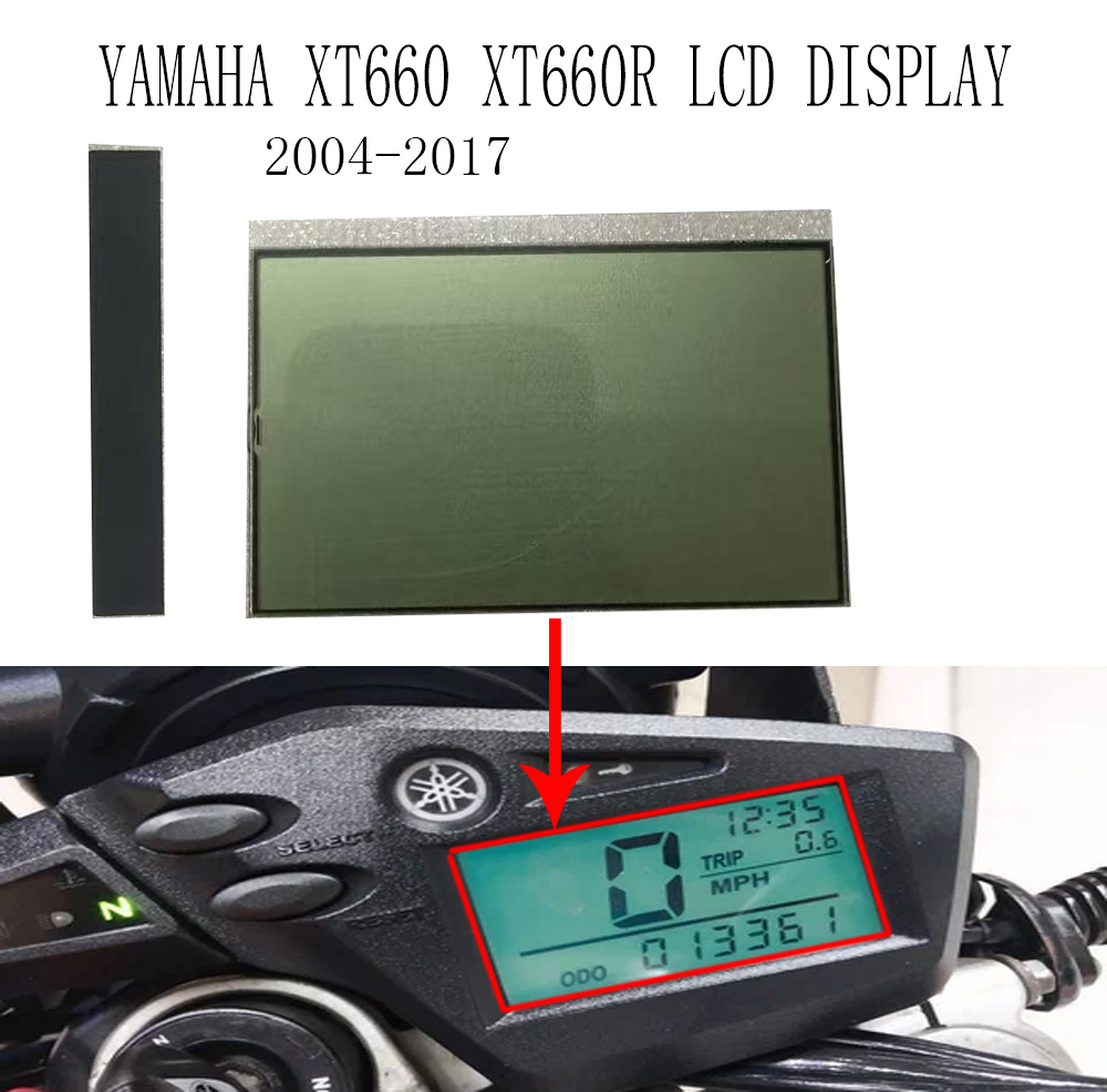 Home Cinema Yamaha - 交換用液晶ディスプレイヤマハ XT660 XT660R 2004-2017 スピードメーター液晶画面計器液晶画面