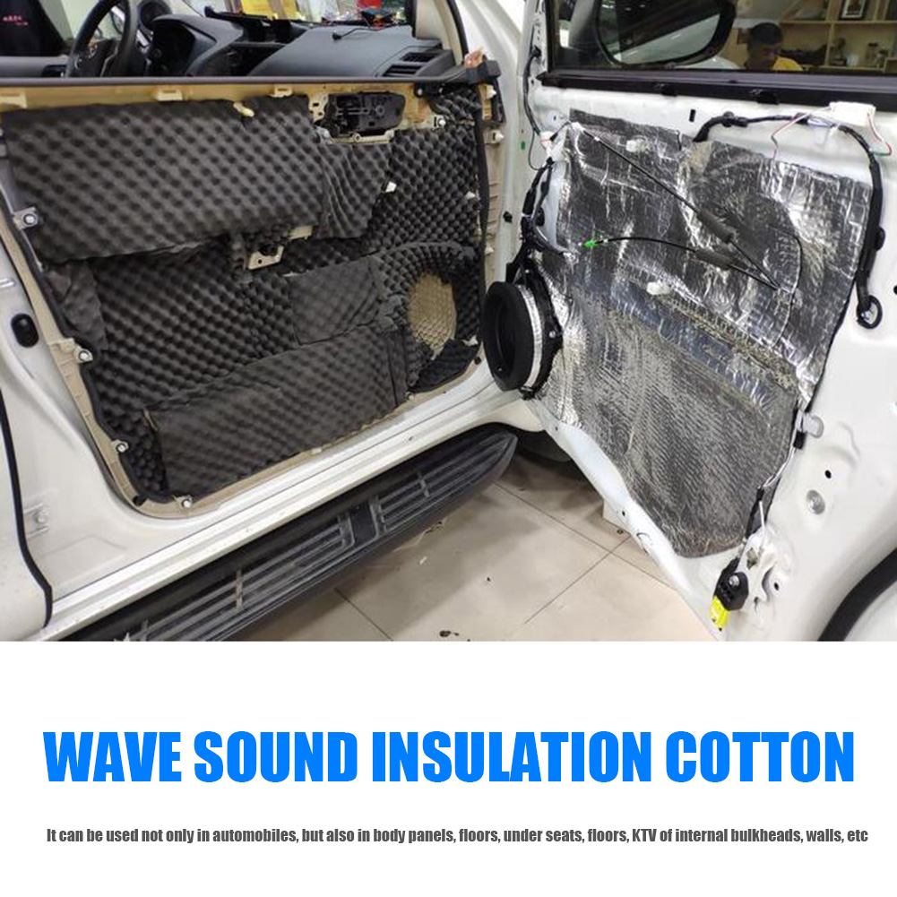 18mm厚の車の防音マット自動車内装装飾部品遮音防音フォーム - Noise Isolating Pad のレビューと価格