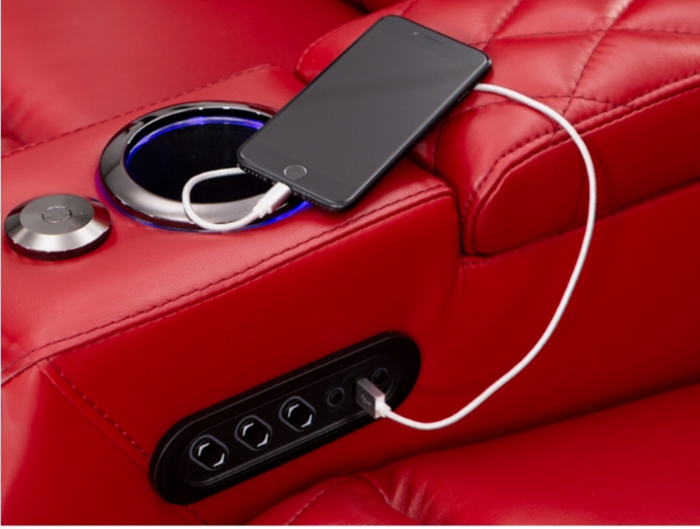 工場カスタマイズ 電動レザー映画館ホームシアターシート リク - Home Cinema Recliners のレビューと価格