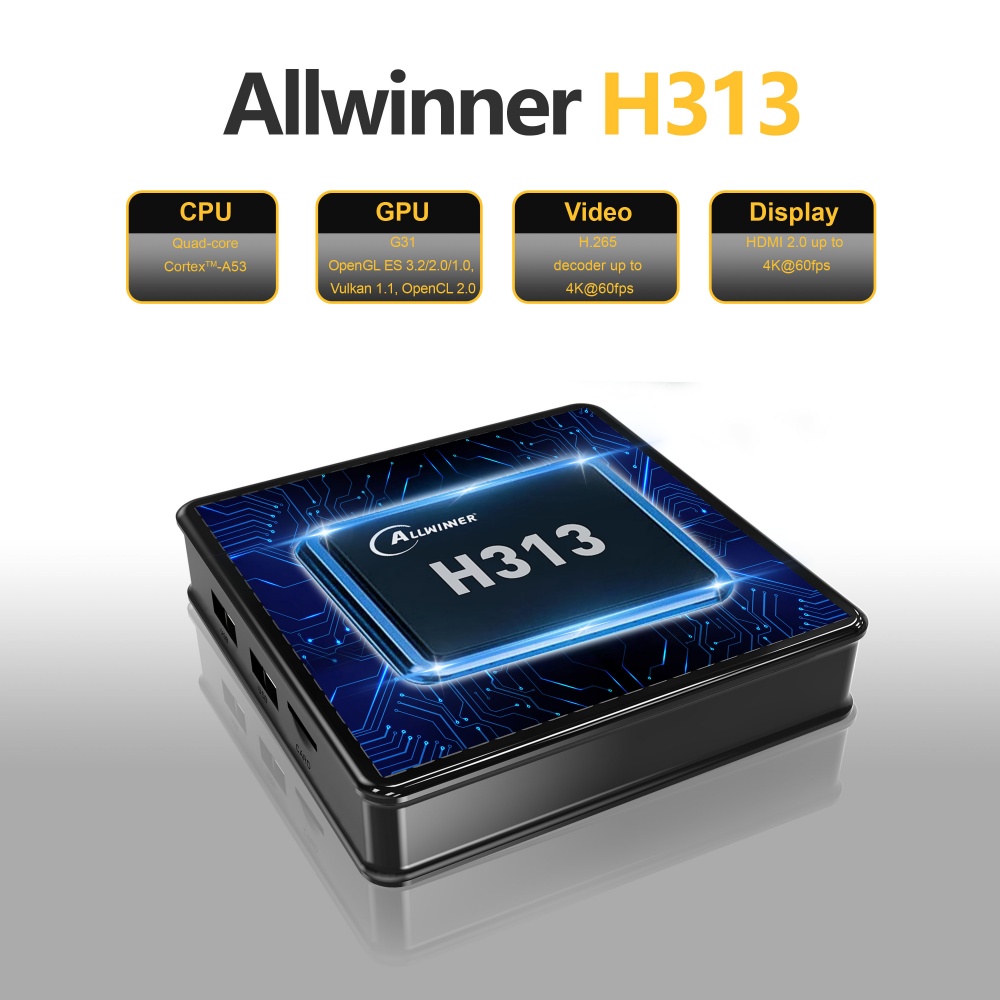 Wudung X5 TVボックス AndroidTV All - Home Cinema Hdmi のレビューと価格