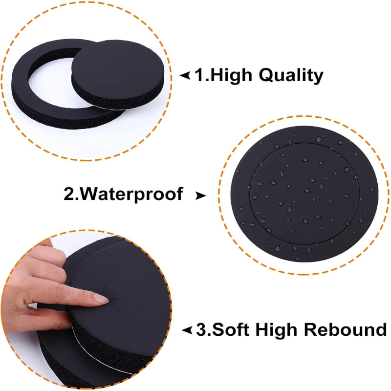 車のドア用の防音スポンジ、バスリングの泡、音質の向上、ウーフ - Noise Isolating Pad のレビューと価格