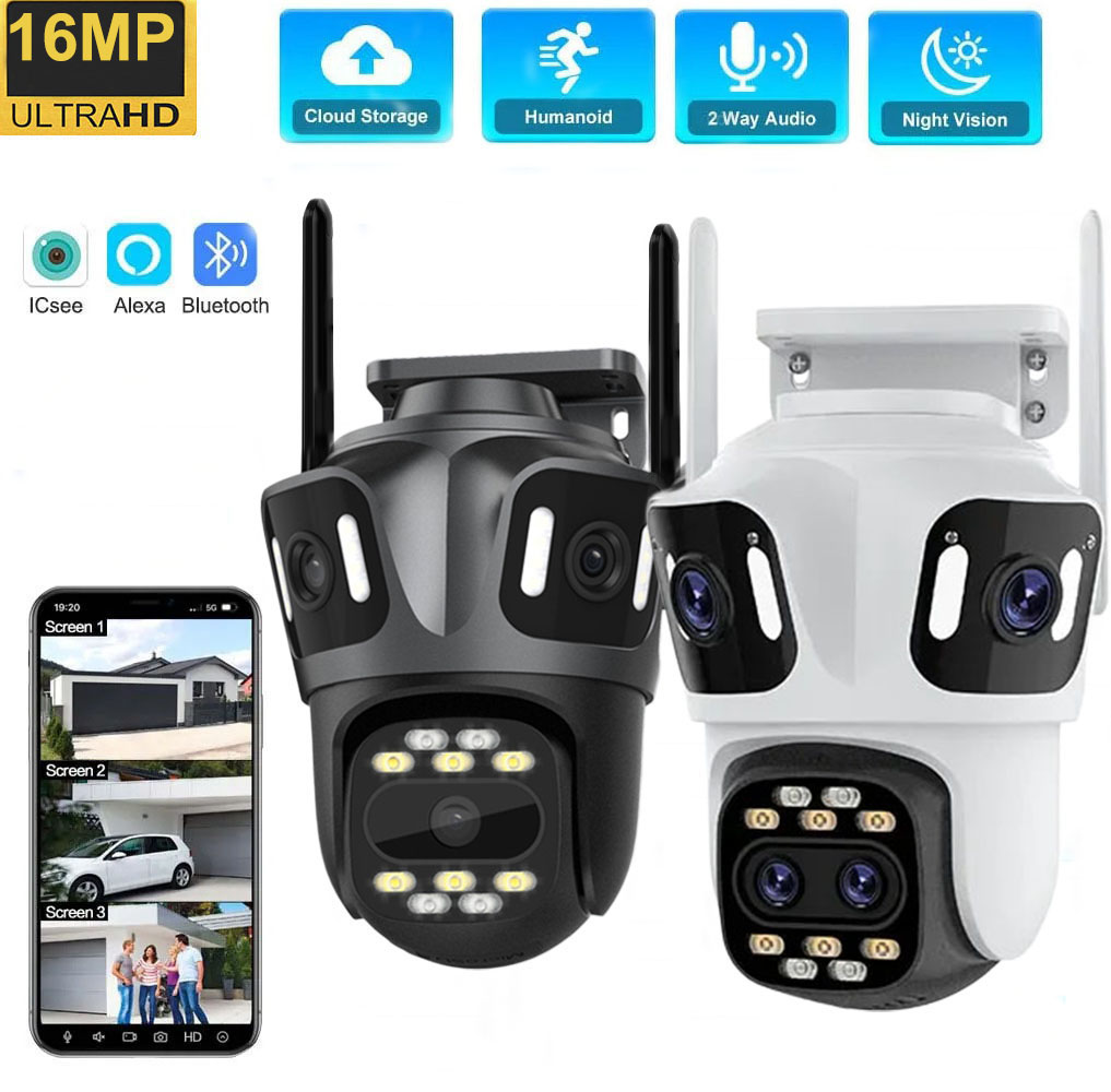 Uzoom 10K 16MP 屋外 PTZ WIFI IP  - Home Cinema Outdoor のレビューと価格