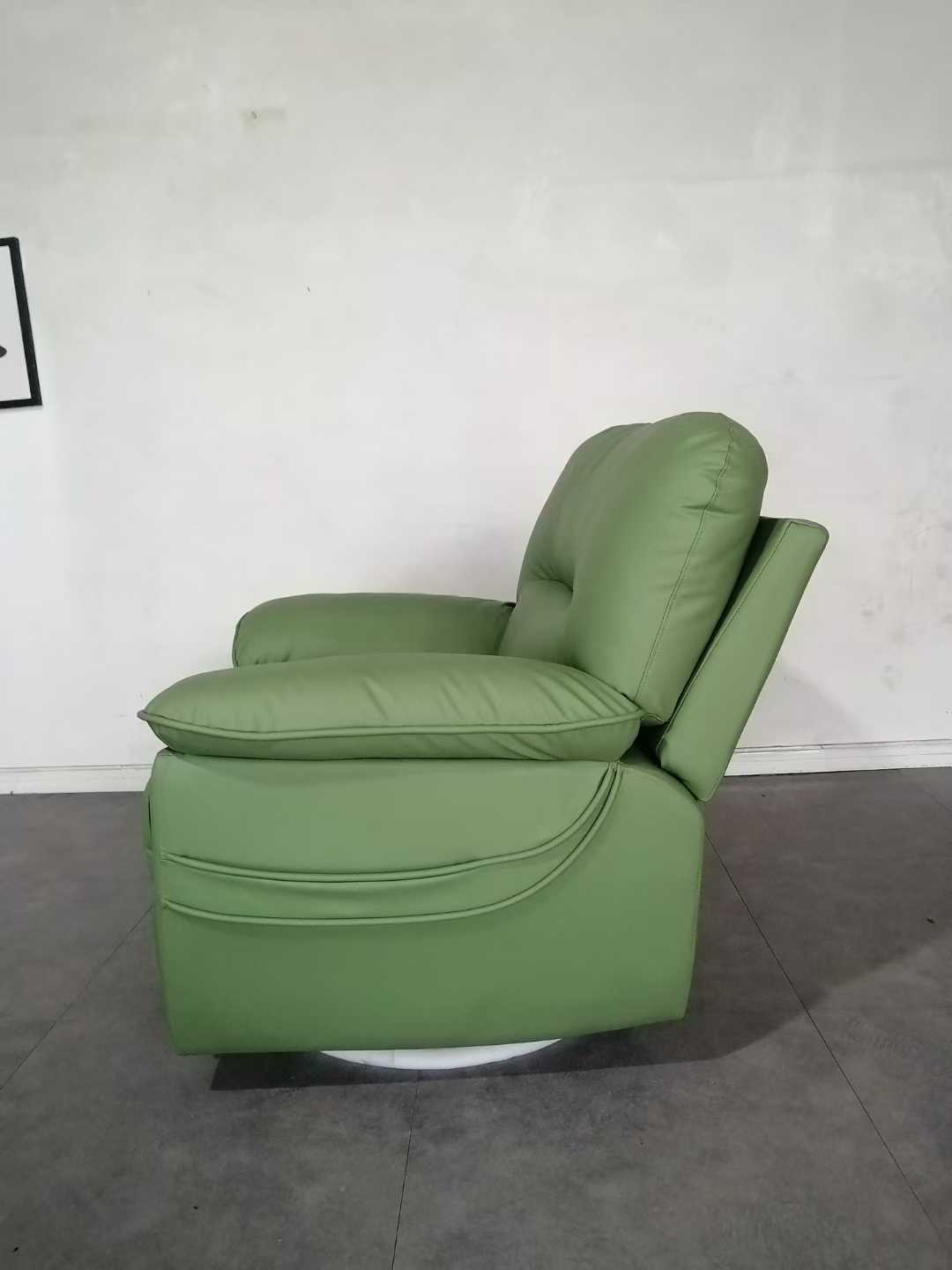 合成皮革メタルフレームモダンシネマリクライニングチェア高級電 - Home Cinema Recliners のレビューと価格