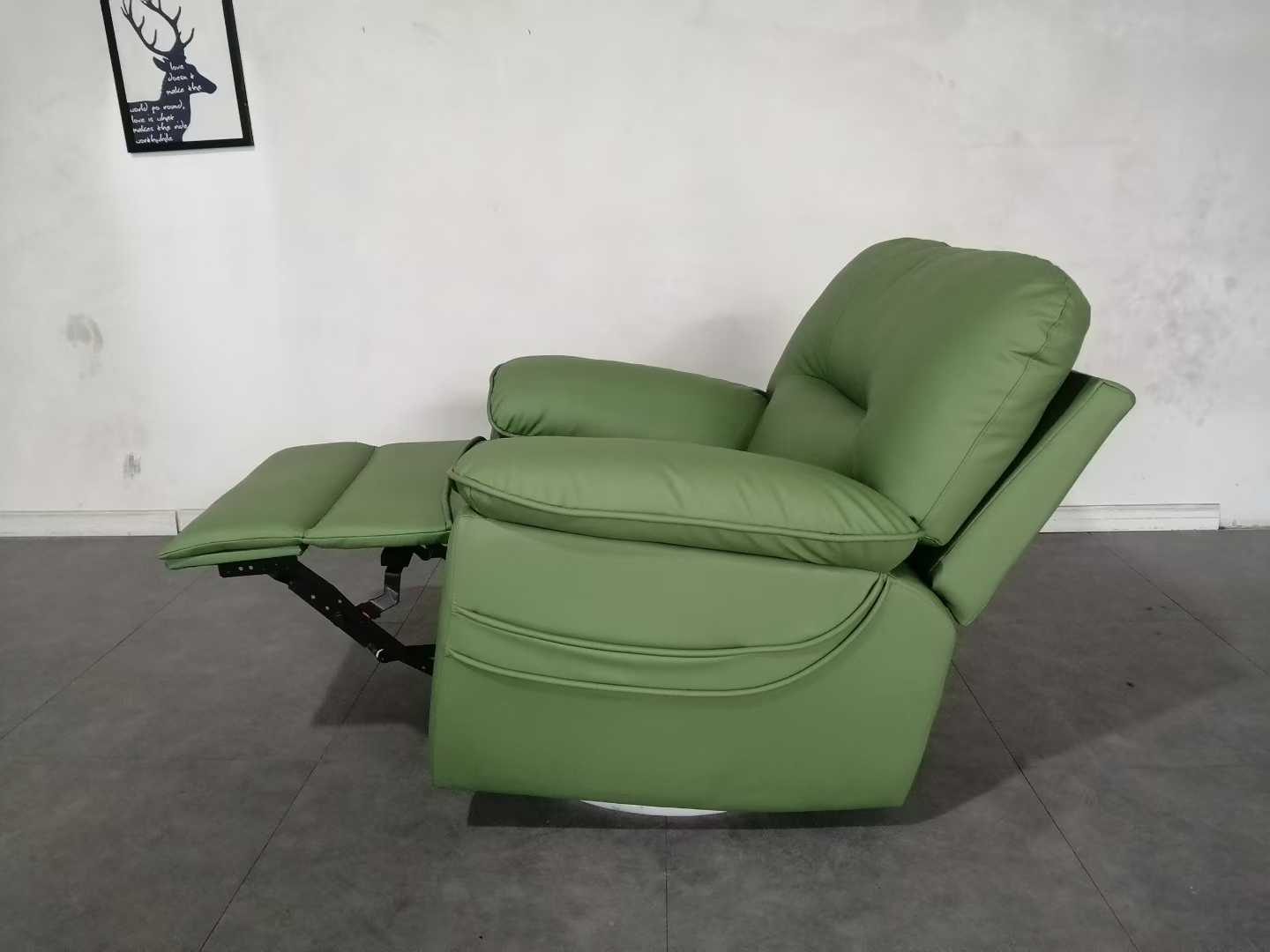 合成皮革メタルフレームモダンシネマリクライニングチェア高級電 - Home Cinema Recliners のレビューと価格