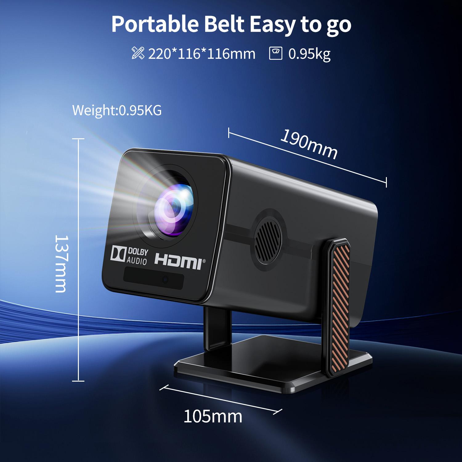 HM103Aミニスマートプロジェクター ネイティブ1080P - Home Cinema Hdmi のレビューと価格