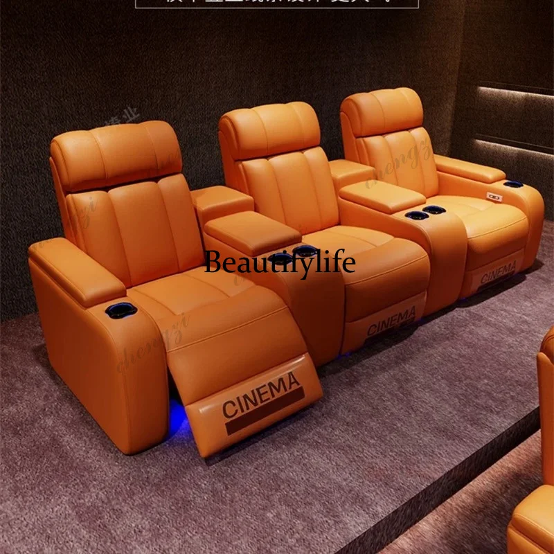 G153 高級本革電動リクライニングシネマチェア（カップホル - Home Cinema Recliners のレビューと価格