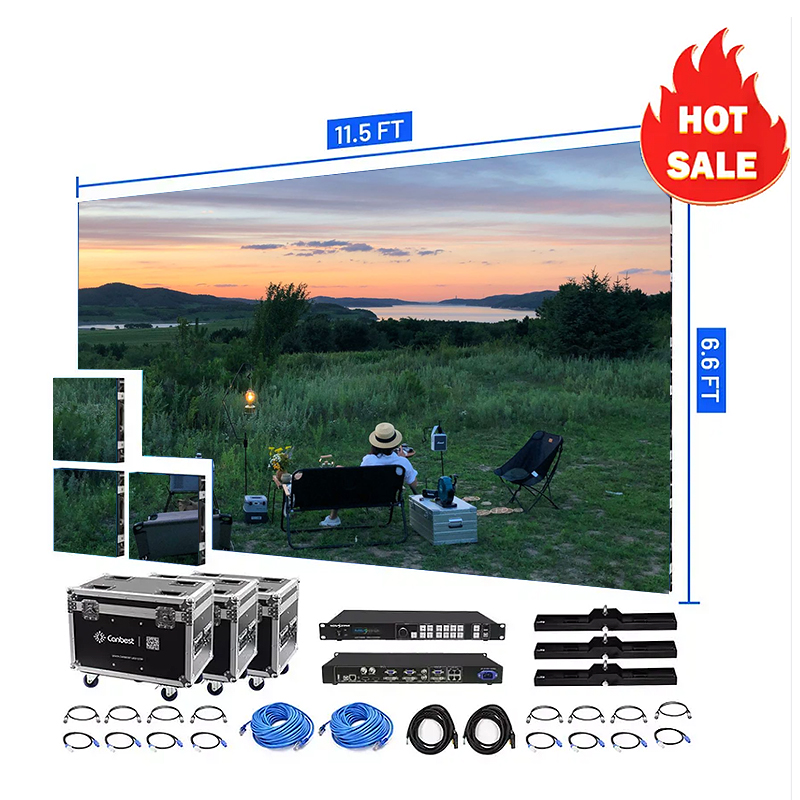 P3 LEDビデオウォールコンプリートシステム 大型広告板  - Home Cinema Outdoor のレビューと価格