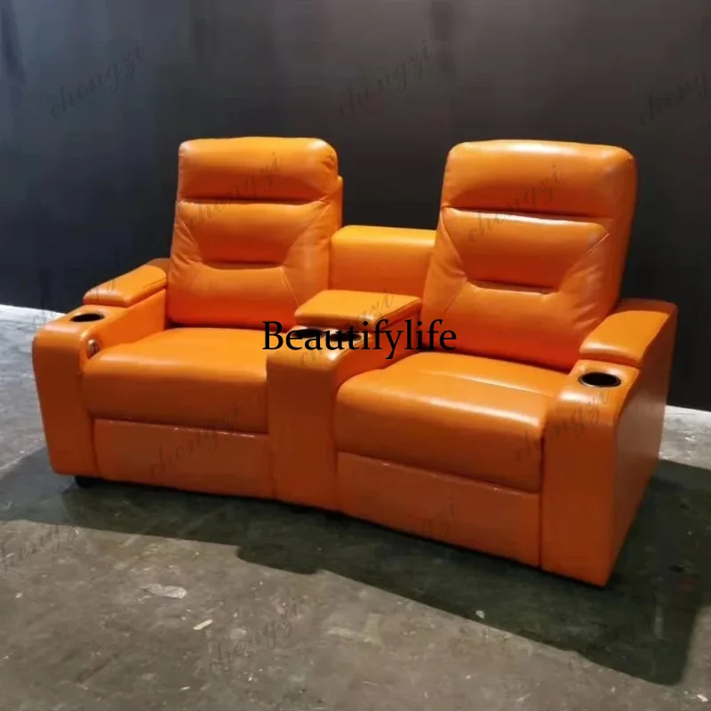 A49レザーソファセット、電動リクライニングシート付き、シア - Home Cinema Recliners のレビューと価格