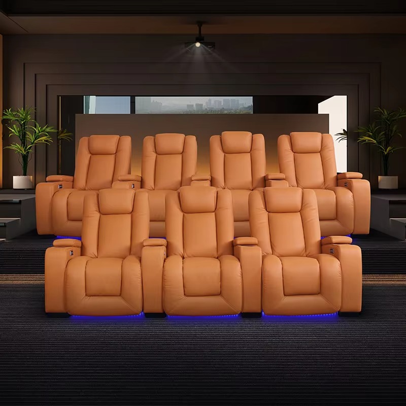 高級手動式シネマソファリクライニングシート、ホームシアター、 - Home Cinema Recliners のレビューと価格