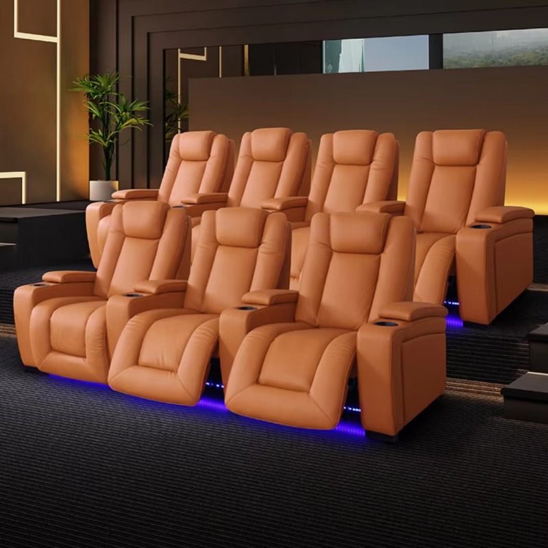 高級手動式シネマソファリクライニングシート、ホームシアター、 - Home Cinema Recliners のレビューと価格