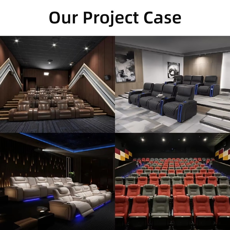 高級手動式シネマソファリクライニングシート、ホームシアター、 - Home Cinema Recliners のレビューと価格