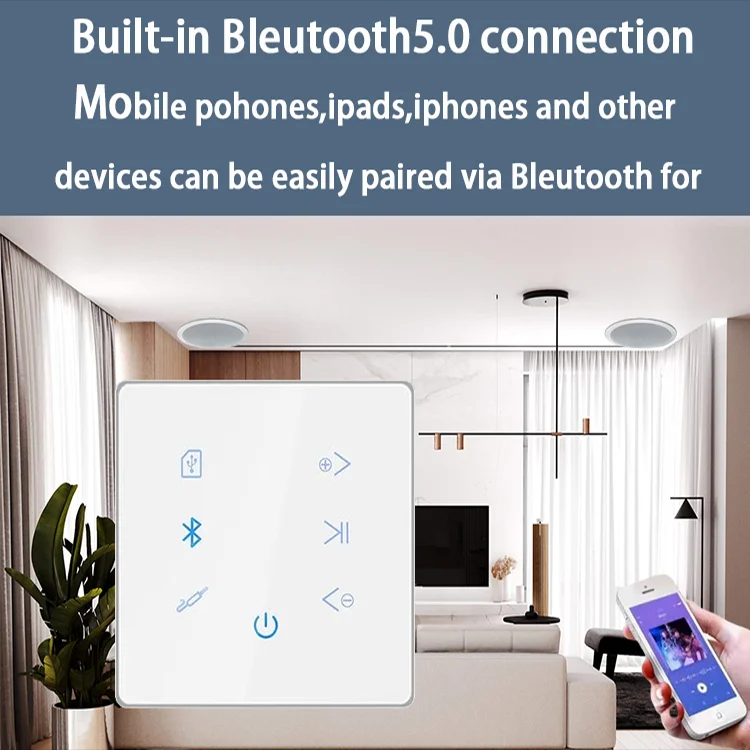Bluetoothワイヤレスウォールアンプ,ホームシアター, - Home Cinema Ampli のレビューと価格