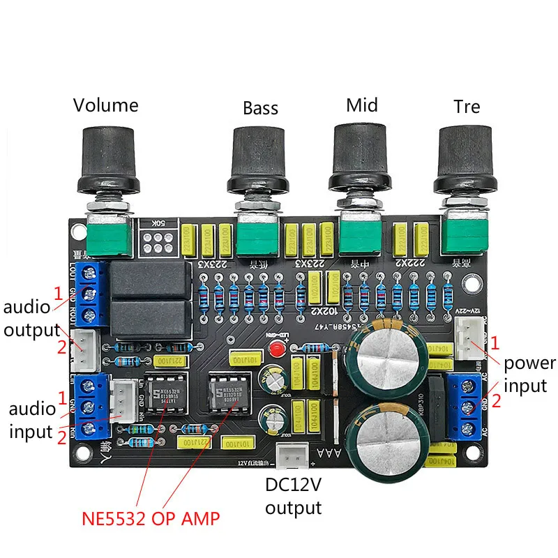 プリアンプトーンプリアンプ,オーディオボード,DIYサウンド - Home Cinema Ampli のレビューと価格
