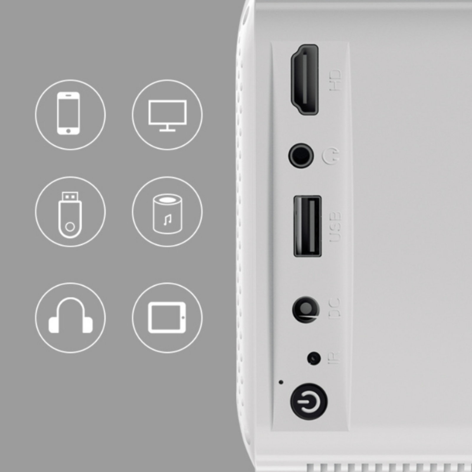 ホームシアタープロジェクター ポータブルワイヤレスビーマーデ - Home Cinema Hdmi のレビューと価格