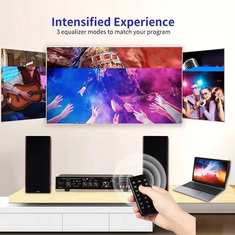 AV-369BT Bluetooth 5.1サウンドスピーカ - Home Cinema Ampli のレビューと価格