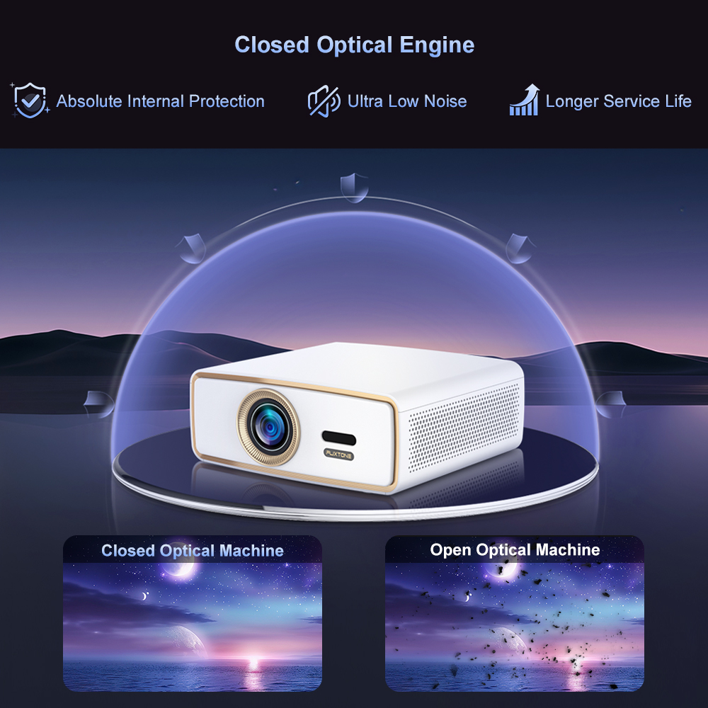 Flixtone E900 MINI ユース向けポータブルフ - Home Cinema Pc のレビューと価格